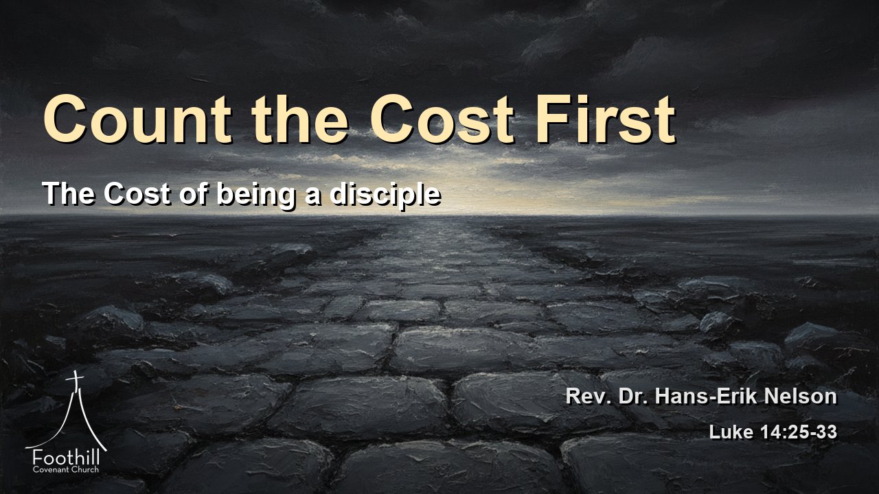 Thumbnail for The Cost of being a disciple