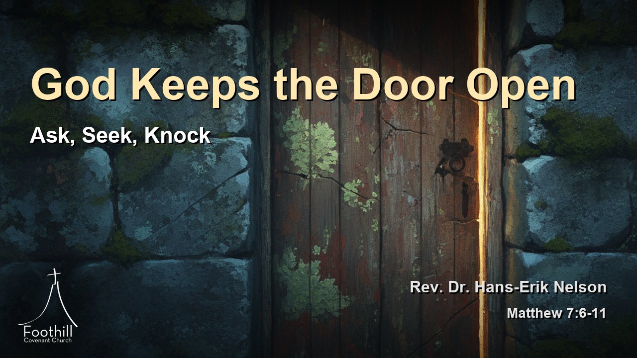 Thumbnail for Ask, Seek, Knock