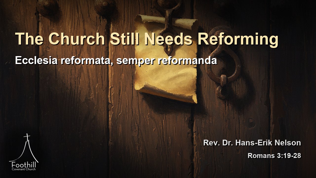 Thumbnail for Ecclesia reformata, semper reformanda