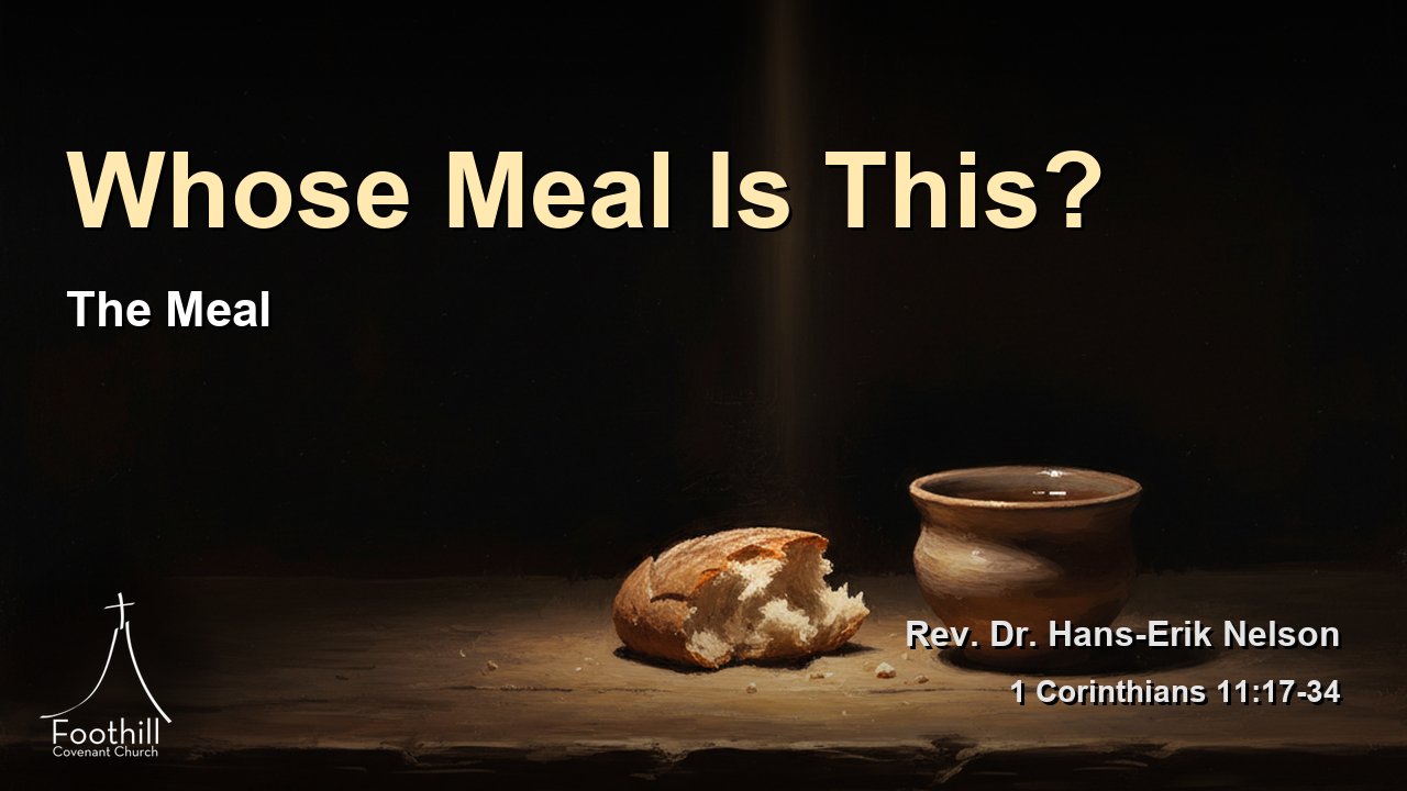 Thumbnail for The Meal